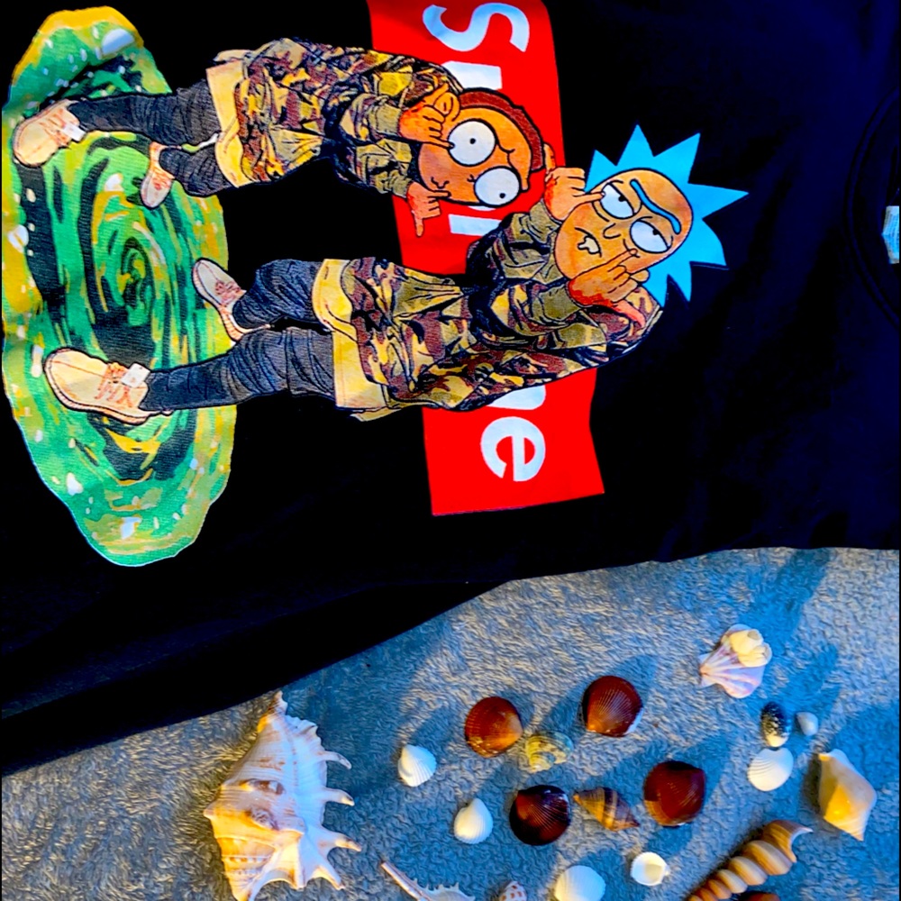 rick&morty tshirt